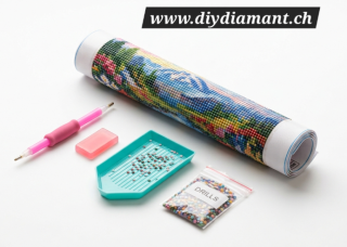 Preview: Diamond Painting Taxi New York